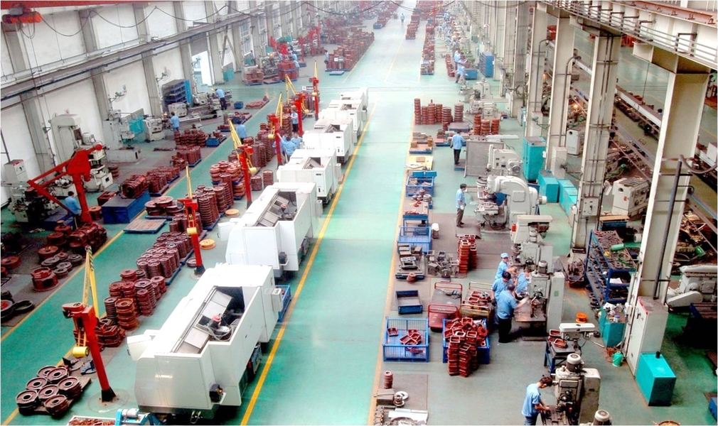 Xi'an Simo Motor Co., Ltd. linea di produzione del produttore
