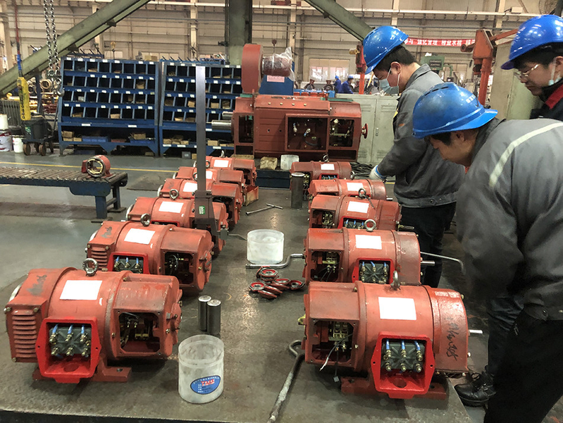 Xi'an Simo Motor Co., Ltd. linea di produzione del produttore